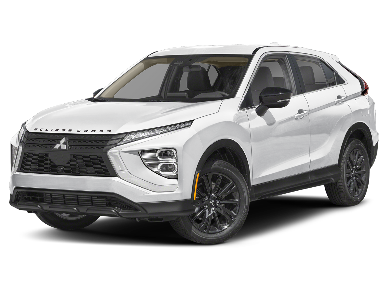 2026 Mitsubishi Eclipse Cross LE in Alloy Silver Metallic — front three-quarter view