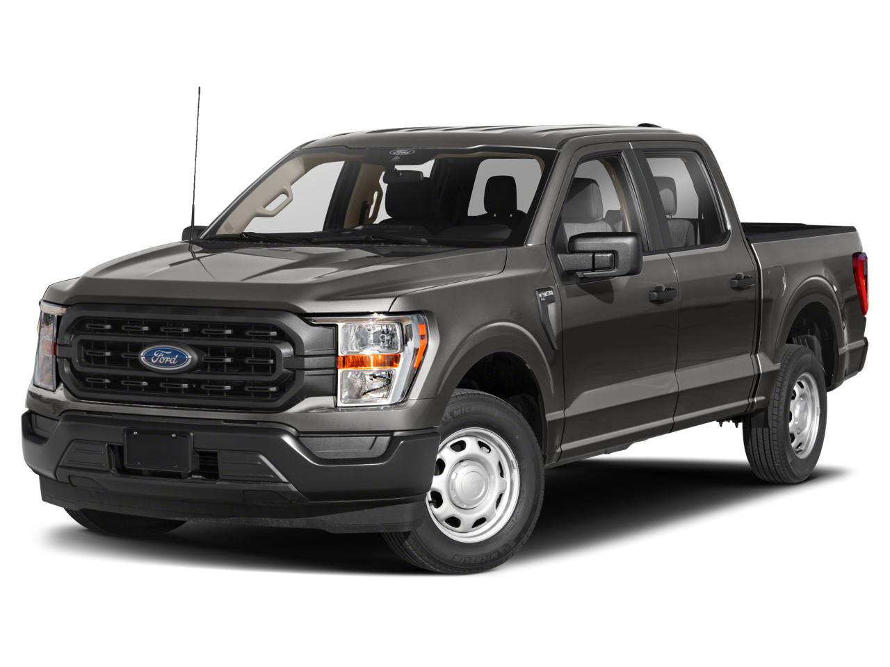 2023 Ford F-150 XL in White — front three-quarter view