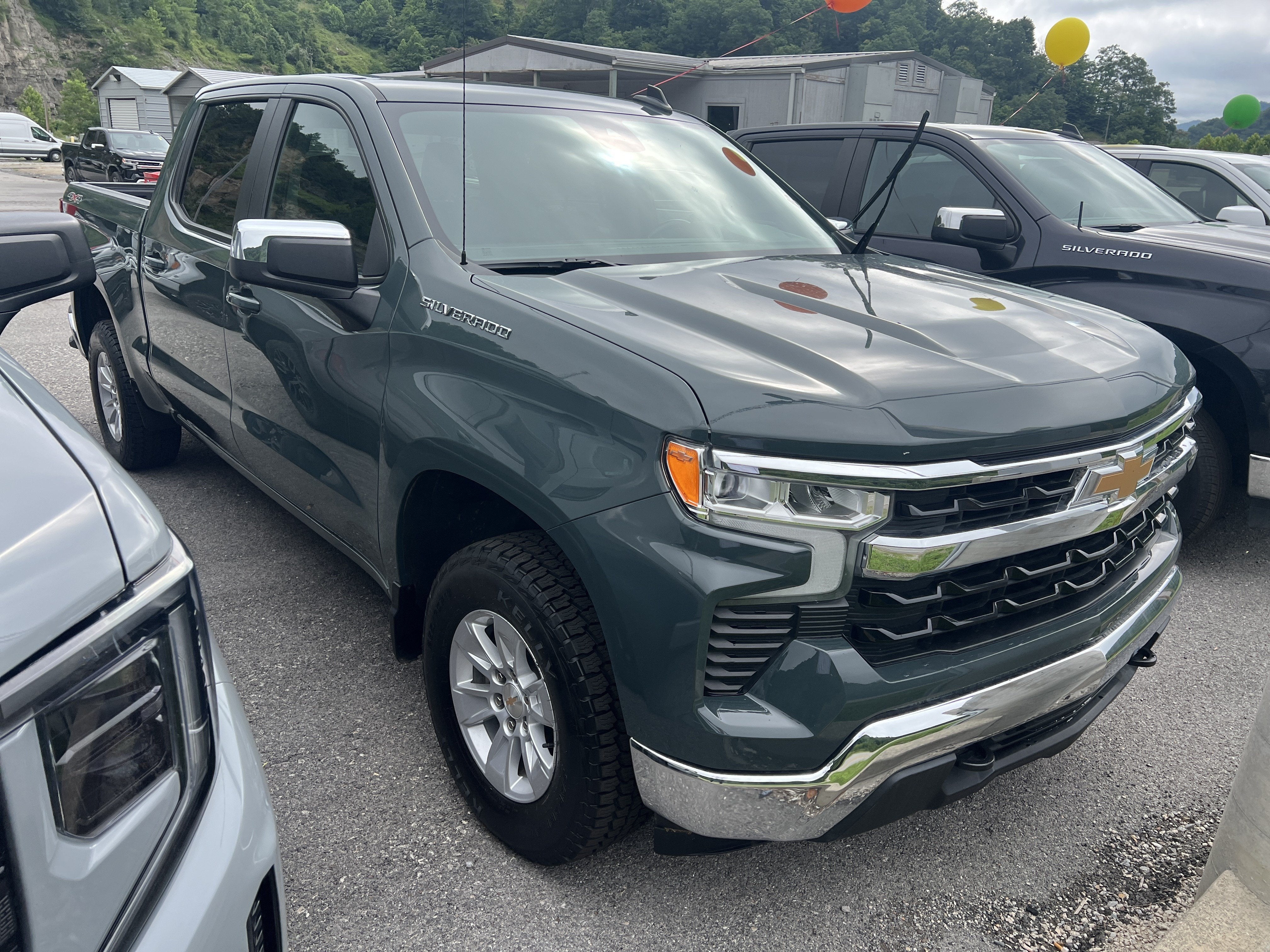 2025 Chevrolet Silverado 1500 — rear three-quarter view
