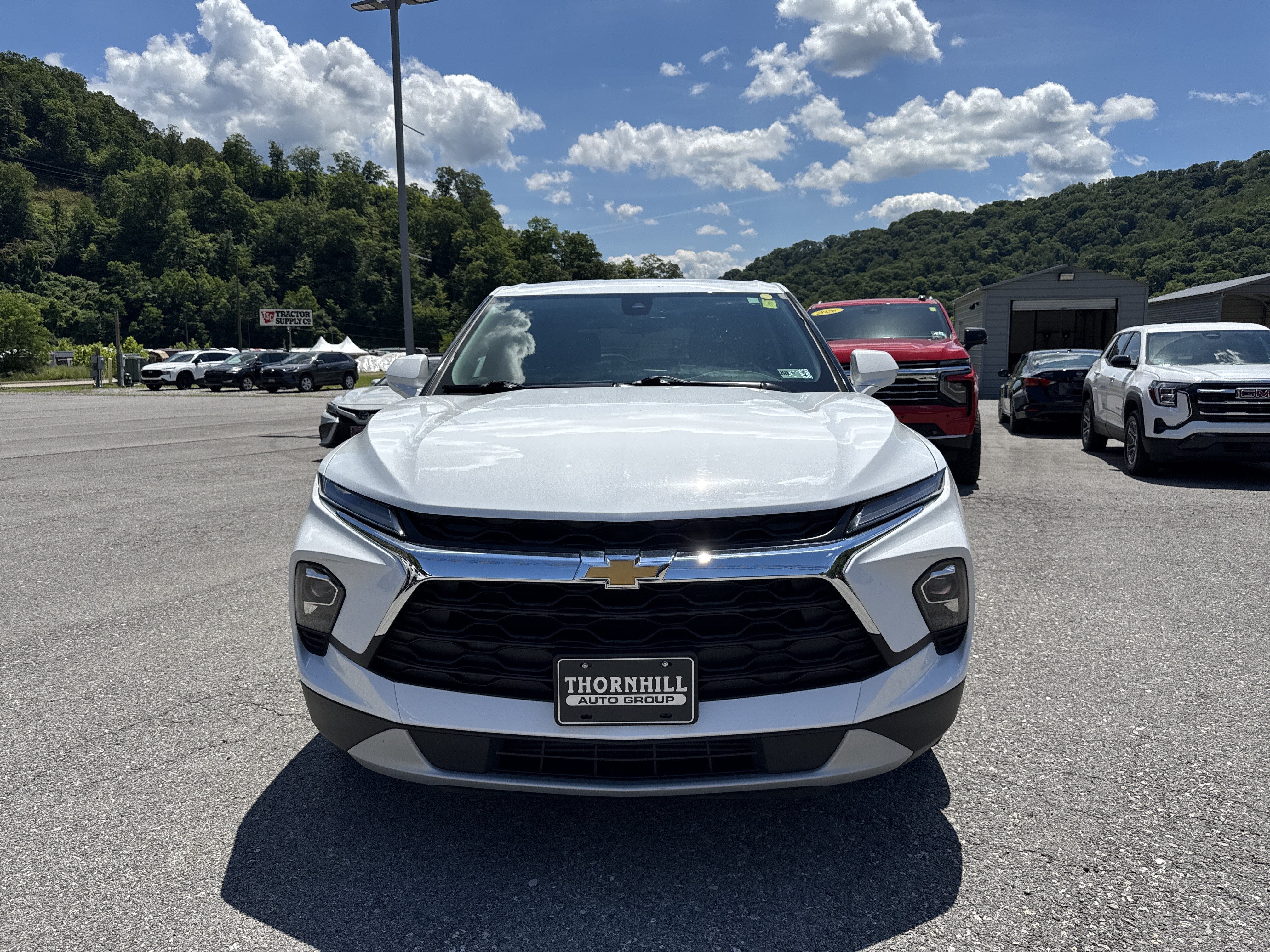 2025 Chevrolet Blazer — rear three-quarter view