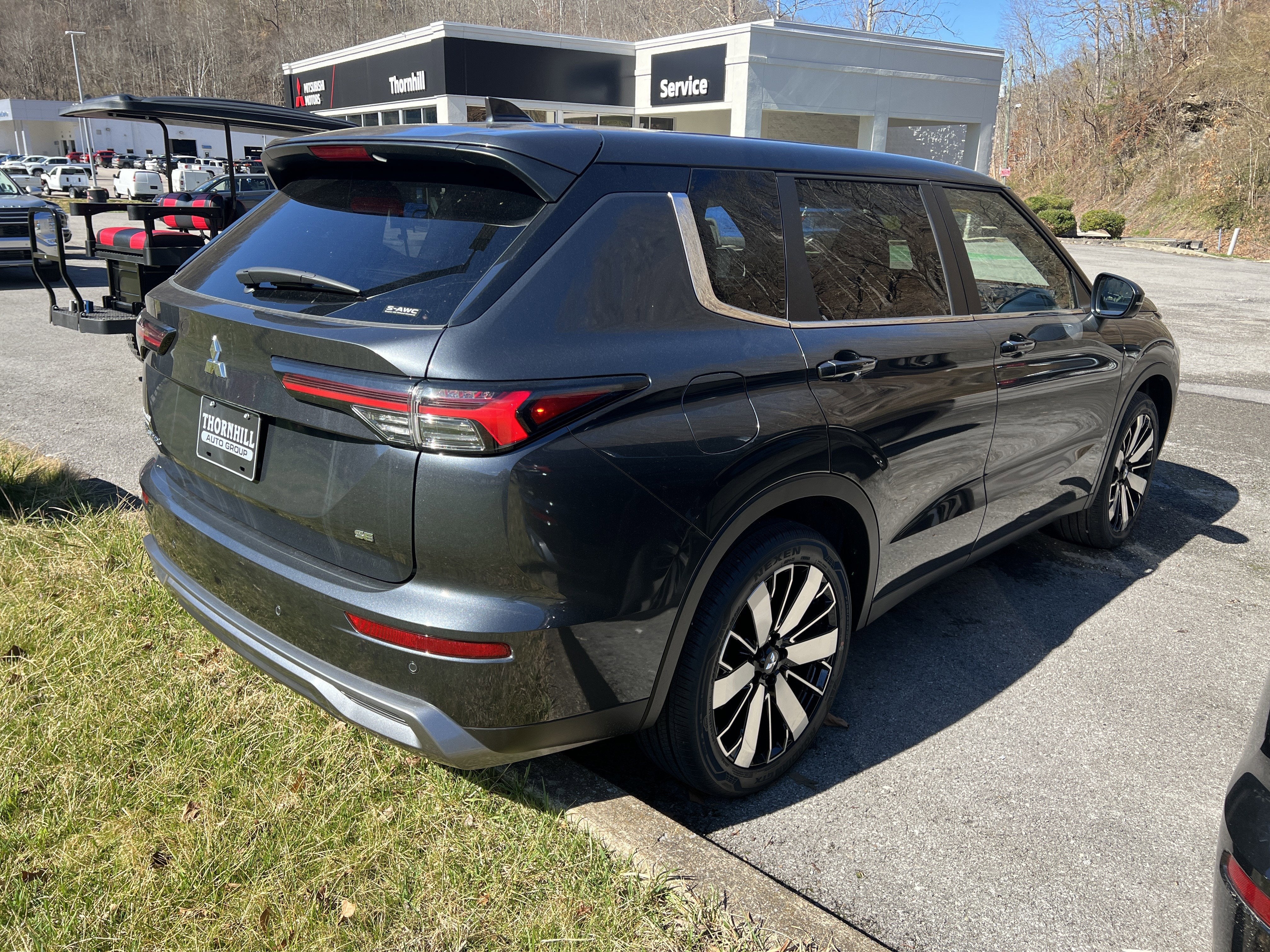 2026 Mitsubishi Outlander — rear three-quarter view